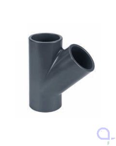 PVC T-Stück - Y-Stück 45 Grad D32 mm