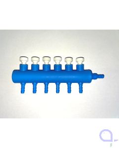Luftverteiler regelbar 6-fach