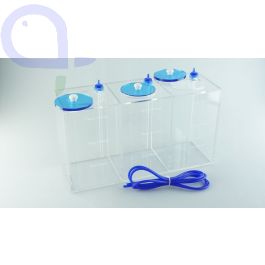 Mehrzweck-Wasserdosierbehälter Aus Acryl – 2,7 Liter, Weiß, Für Aquarium & Labor