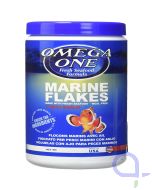 Omega One Marine Flakes mit Knoblauch 62 g - Flockenfutter Meerwasser