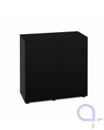AquaEl Optiset 125 schwarz Unterschank 