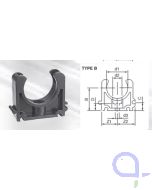 PVC Rohrklemme 16 mm