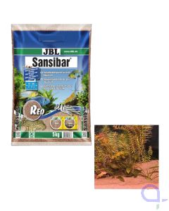 JBL Sansibar RED - 5 kg - Roter, feiner Bodengrund für Aquarien