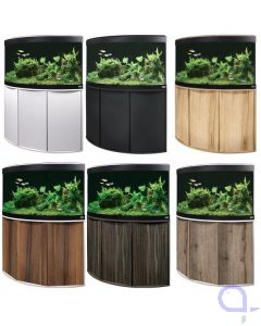 Fluval Venezia 350  Eck - Aquariumkombination mit LED Beleuchtung