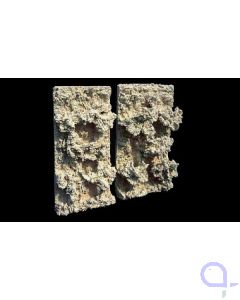 Riffkeramik Rückwandmodul 40x55