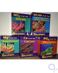 Salifert Special Test Kit KH, CA, MG, NO3, PO4