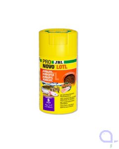 JBL ProNovo Lotl Grano S 100 ml - Axolotlfutter für Tiere von 3 - 10cm