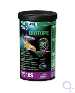JBL ProPond Biotope XS Teichfutter für Biotopfische wie Moderlieschen, Gründling, Stichling, Elritze 