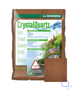 Dennerle Kristall - Quarz Kies rehbraun 5 kg