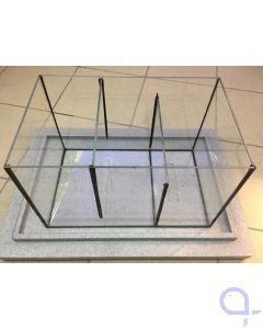 Filterbecken 40 x 25 x 25 cm - 3 Teilung