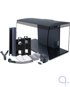 Fluval Flex Aquarium Set schwarz 123 Liter