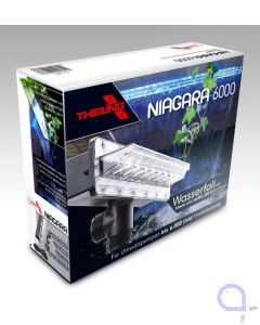 Theiling Niagara Wasserfall mit LED Beleuchtung-Blau
