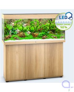 Juwel Rio 240 LED mit SBX Unterschrank helles Holz