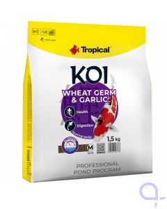 Tropical Koi Wheat Germ & Garlic Pellet Size - M - 1,5 kg 