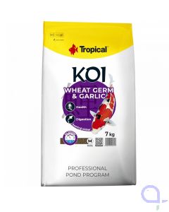 Tropical Koi Wheat Germ & Garlic Pellet Size - M - 7 kg 