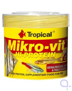 Tropical Mikrovit Hi Protein Aufzuchtfutter Staubfutter