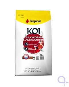 Tropical Koi Silkworm & Astaxanthin Pellet Size - M - 7 kg 