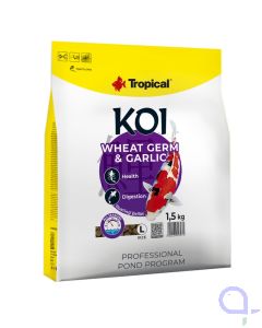 Tropical Koi Wheat Germ & Garlic Pellet Size - L - 1,5 kg 