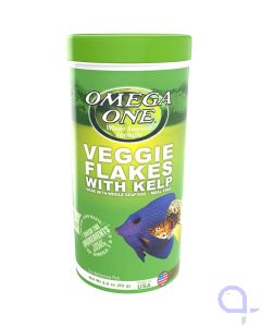 Omega One Veggie Kelp flakes 62 g - Flockenfutter Meerwasser